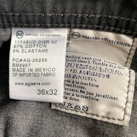 AG Adriano Goldschmied The Graduate‎ Tailored Leg 36x32 - Picture 12 of 16